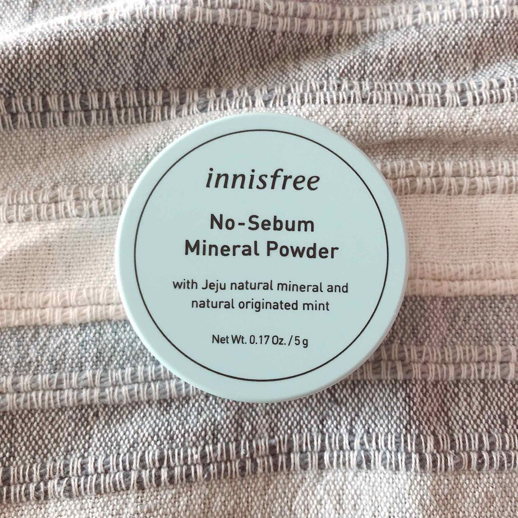 ノーセバム ミネラルパウダー N/innisfree/ルースパウダーを使ったクチコミ(2枚目)
