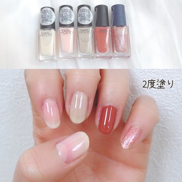 ネイルホリック Milky color/ネイルホリック/マニキュアを使ったクチコミ（3枚目）