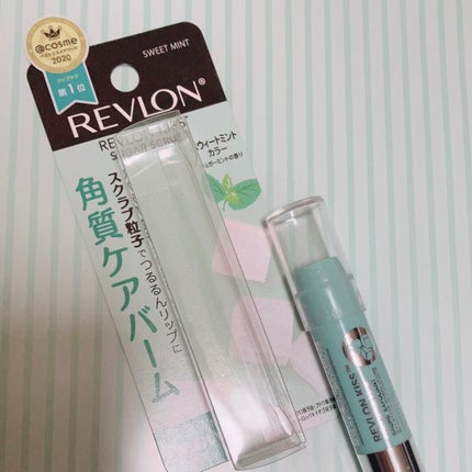 レブロン キス シュガー スクラブ 112 スウィート ミント/REVLON/リップスクラブを使ったクチコミ(1枚目)