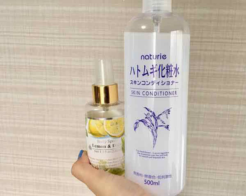 ハトムギ化粧水(ナチュリエ スキンコンディショナー R )/ナチュリエ/化粧水を使ったクチコミ（2枚目）