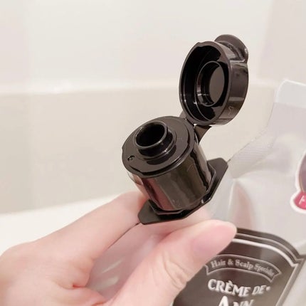 ブラッククリームシャンプー/creme de Ann/市販シャンプーを使ったクチコミ(5枚目)