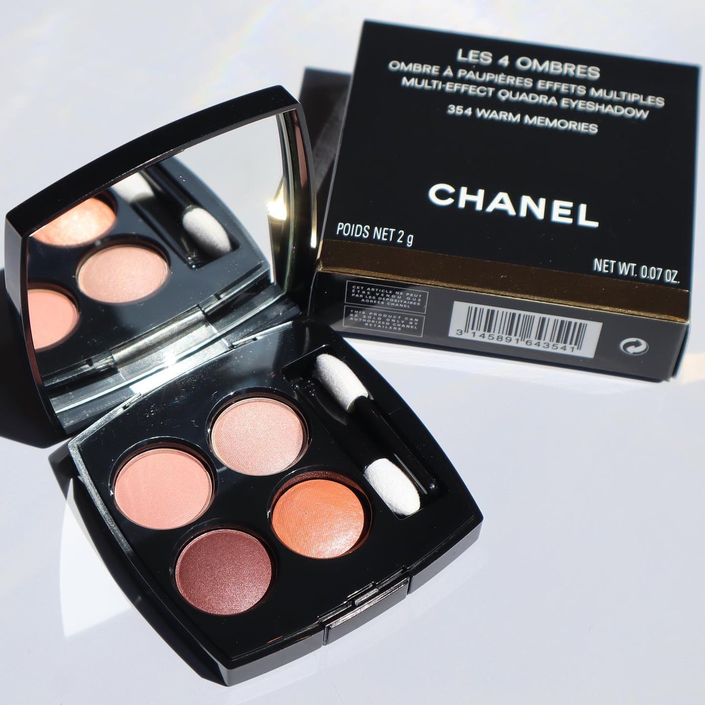 レ キャトル オンブル/CHANEL/アイシャドウパレットを使ったクチコミ(2枚目)