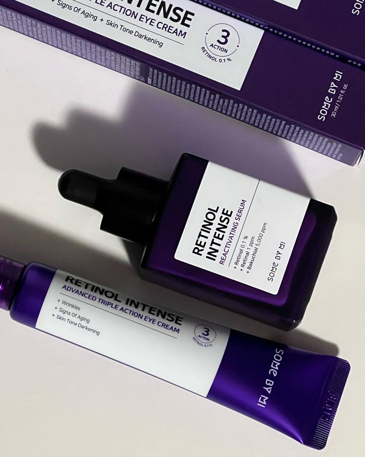 レチノールインテンシブ アドバンスドトリプルアクションアイクリーム/SOME BY MI/アイケア・アイクリームを使ったクチコミ（2枚目）