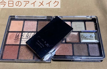 UR GLAM　BLOOMING EYE COLOR PALETTE/U R GLAM/パウダーアイシャドウを使ったクチコミ（1枚目）