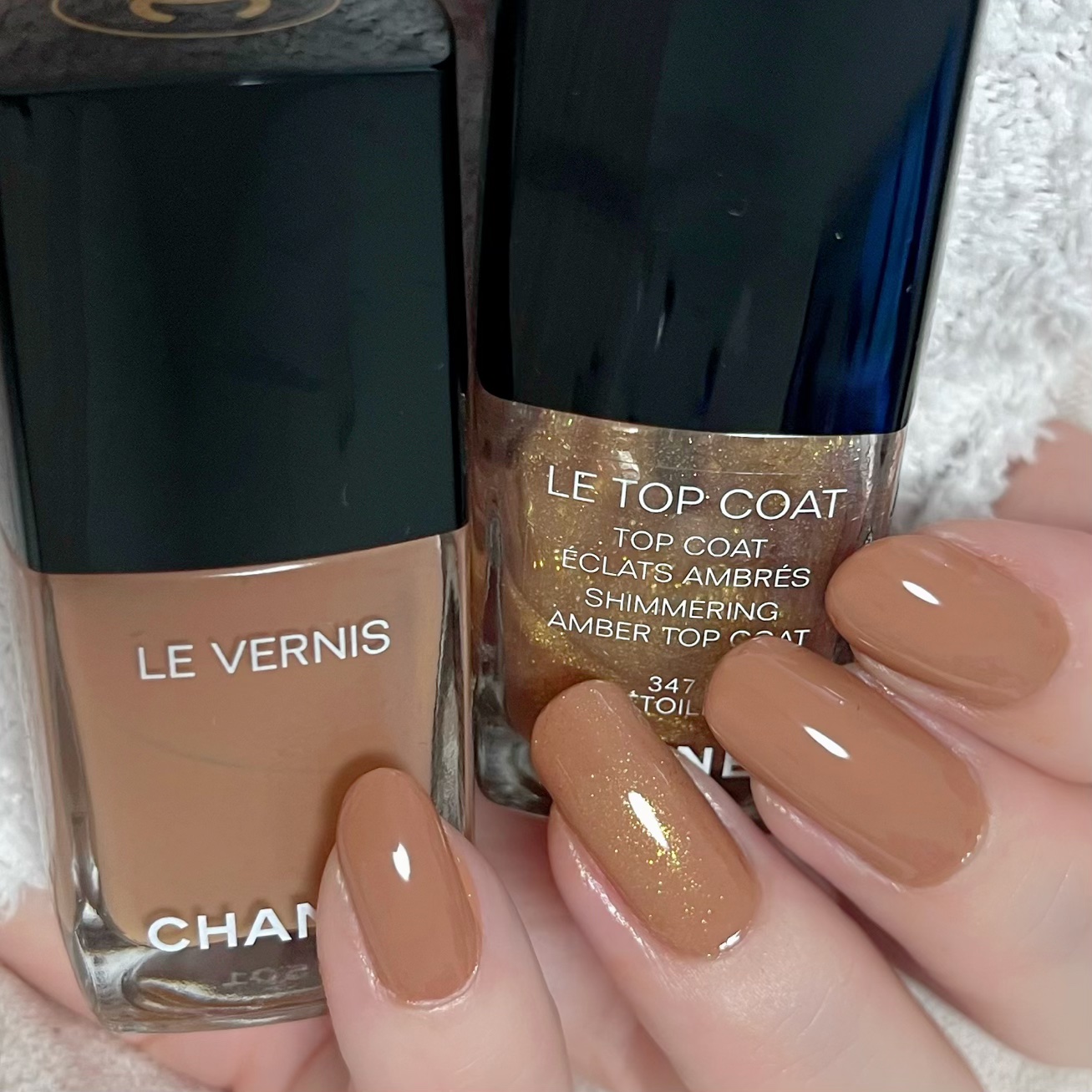 ヴェルニ ロング トゥニュ 953 エサンシエル＜数量限定色＞/CHANEL/マニキュアを使ったクチコミ（1枚目）