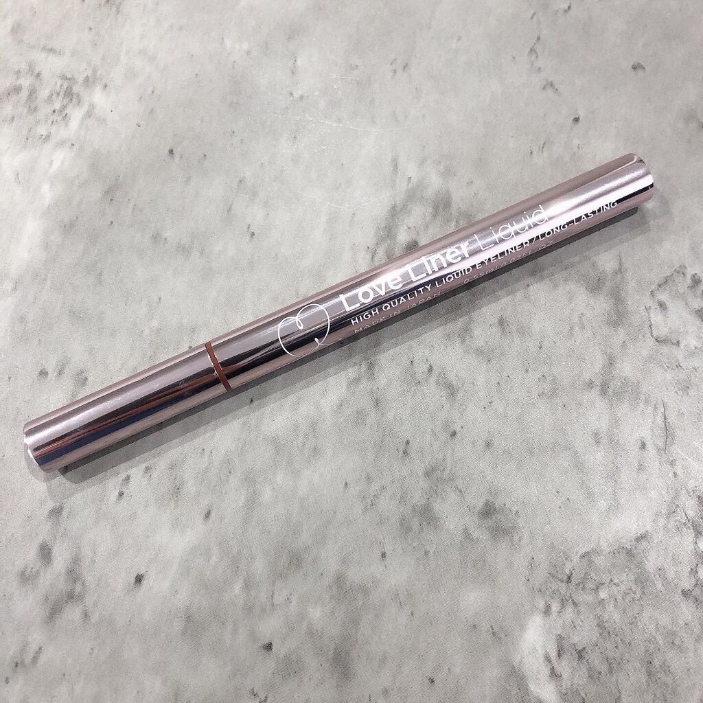 ラブ・ライナー リキッドアイライナーＲ３ ミルクブラウン/ラブ・ライナー/リキッドアイライナーを使ったクチコミ（2枚目）