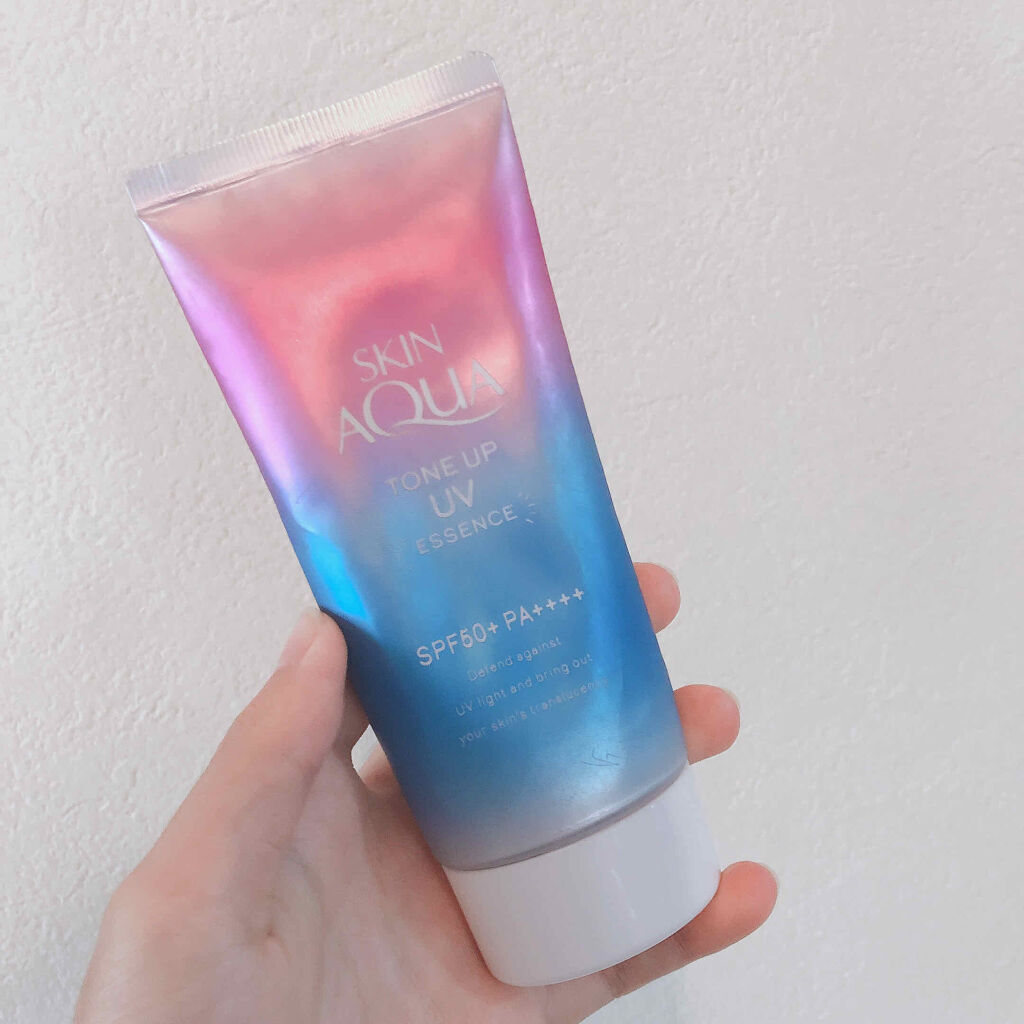 スキンアクア トーンアップUVエッセンス/スキンアクア/日焼け止めクリームを使ったクチコミ（1枚目）