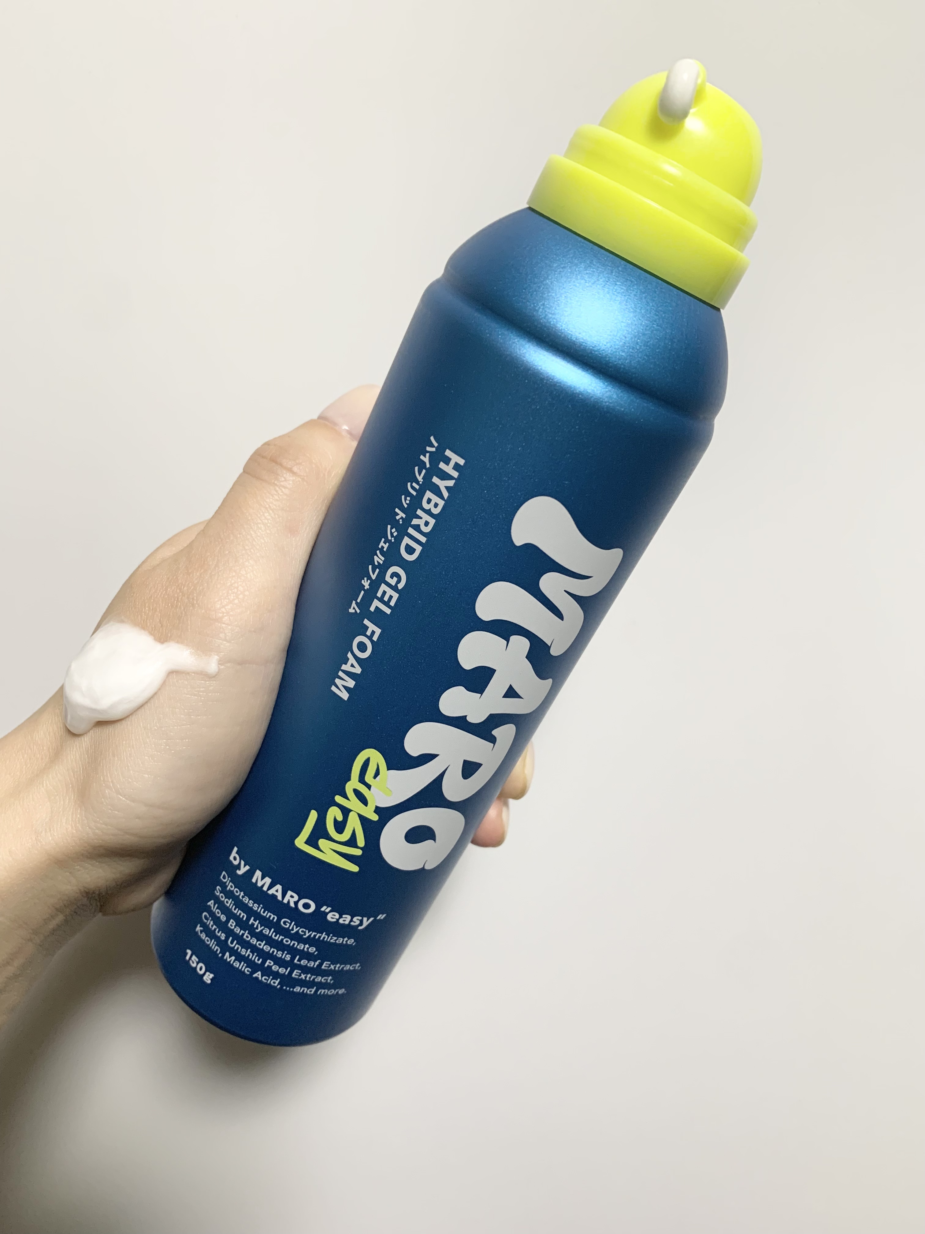 easy ハイブリッド ジェルフォーム シトラスウッドの香り/MARO/ムダ毛ケアを使ったクチコミ（2枚目）