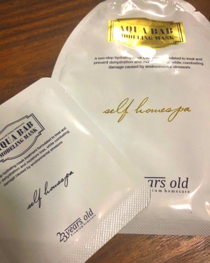 アクアバムモデリングマスク/23years old/洗い流すパック・マスクを使ったクチコミ(1枚目)