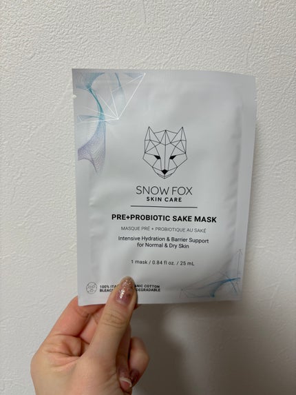 SAKE マスク/SNOW FOX SKINCARE/シートマスク・パックを使ったクチコミ(1枚目)