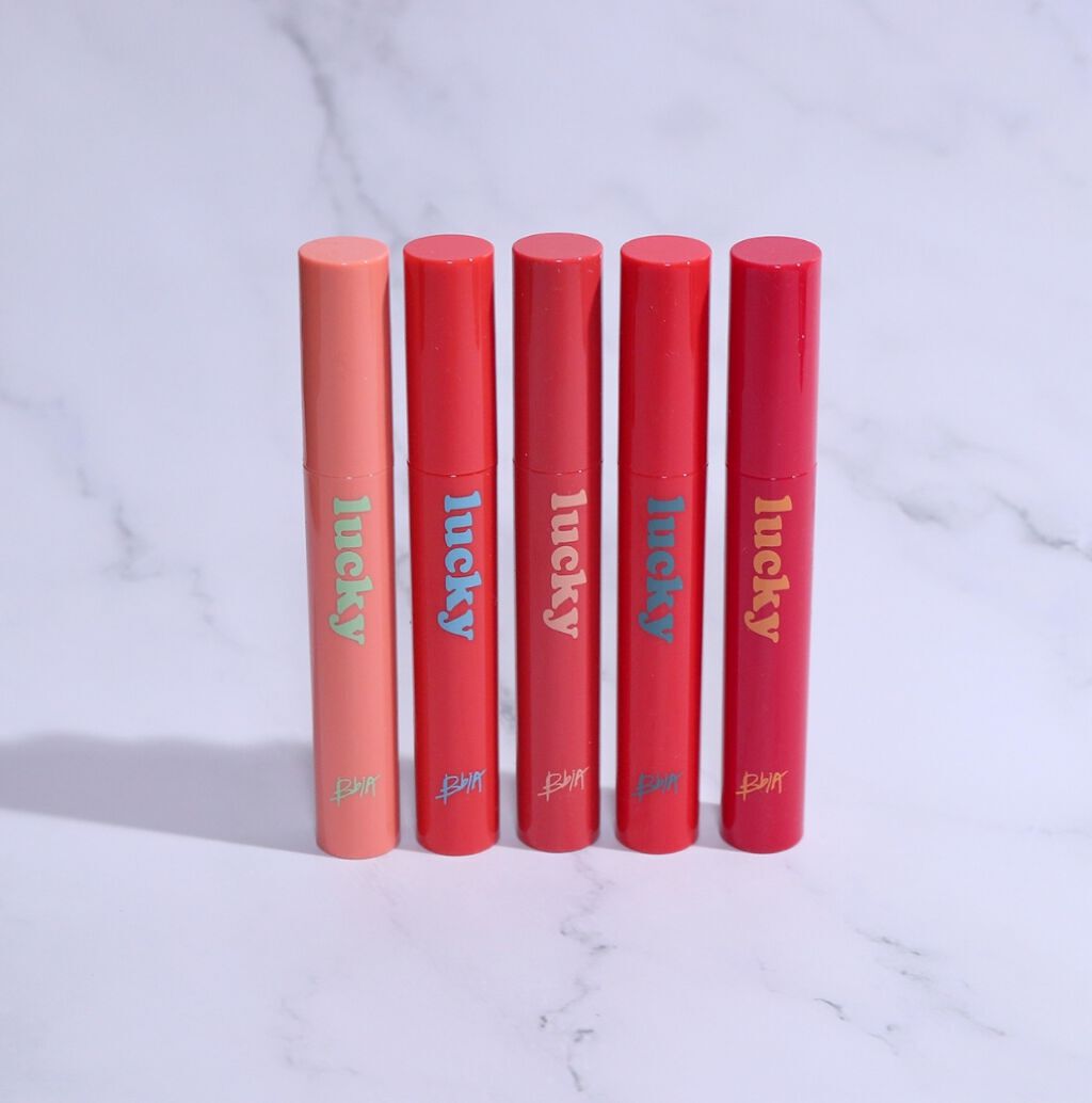 ラッキーシャインティント 01幸運/BBIA/リップティントを使ったクチコミ（2枚目）