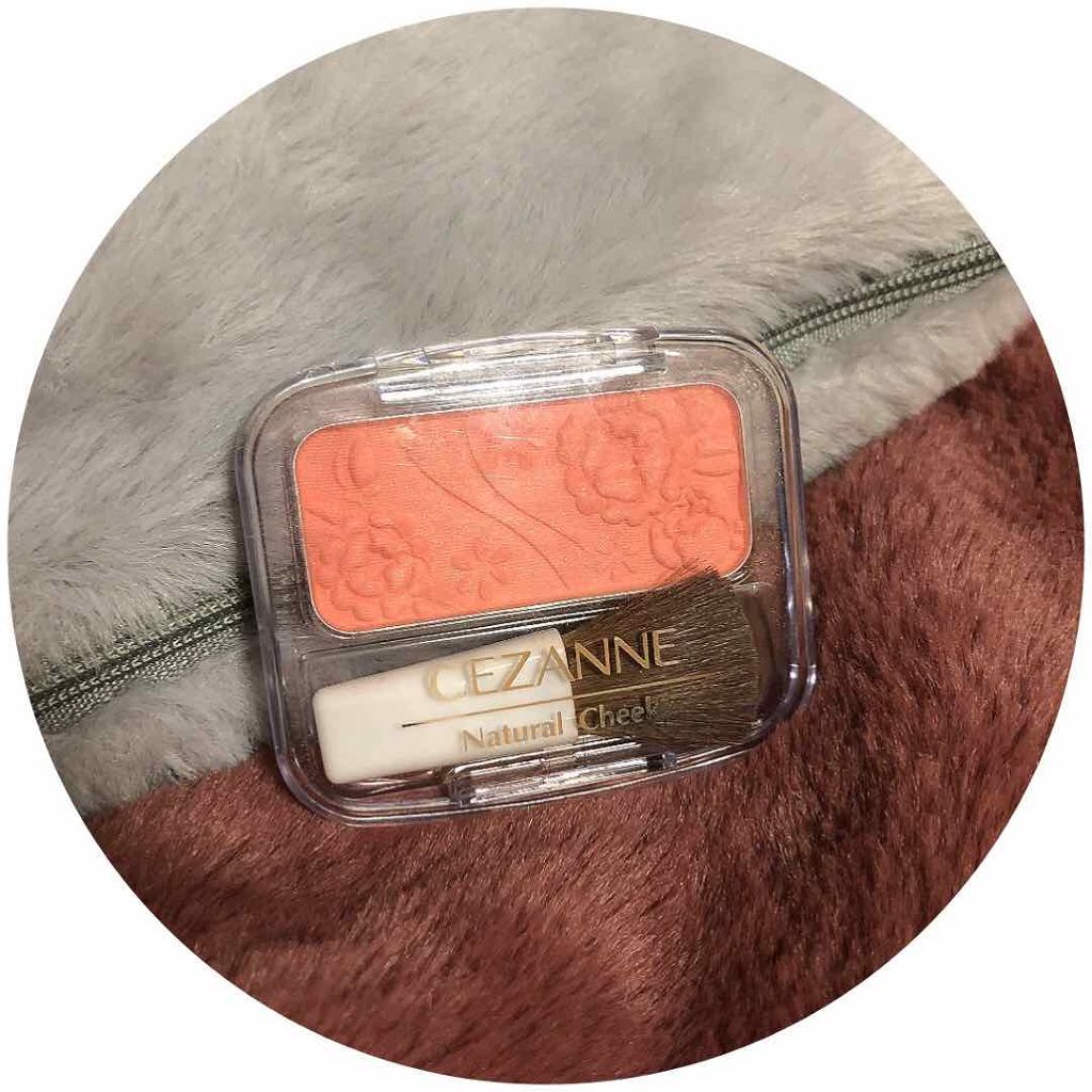 ナチュラル チークN/CEZANNE/パウダーチークを使ったクチコミ(1枚目)