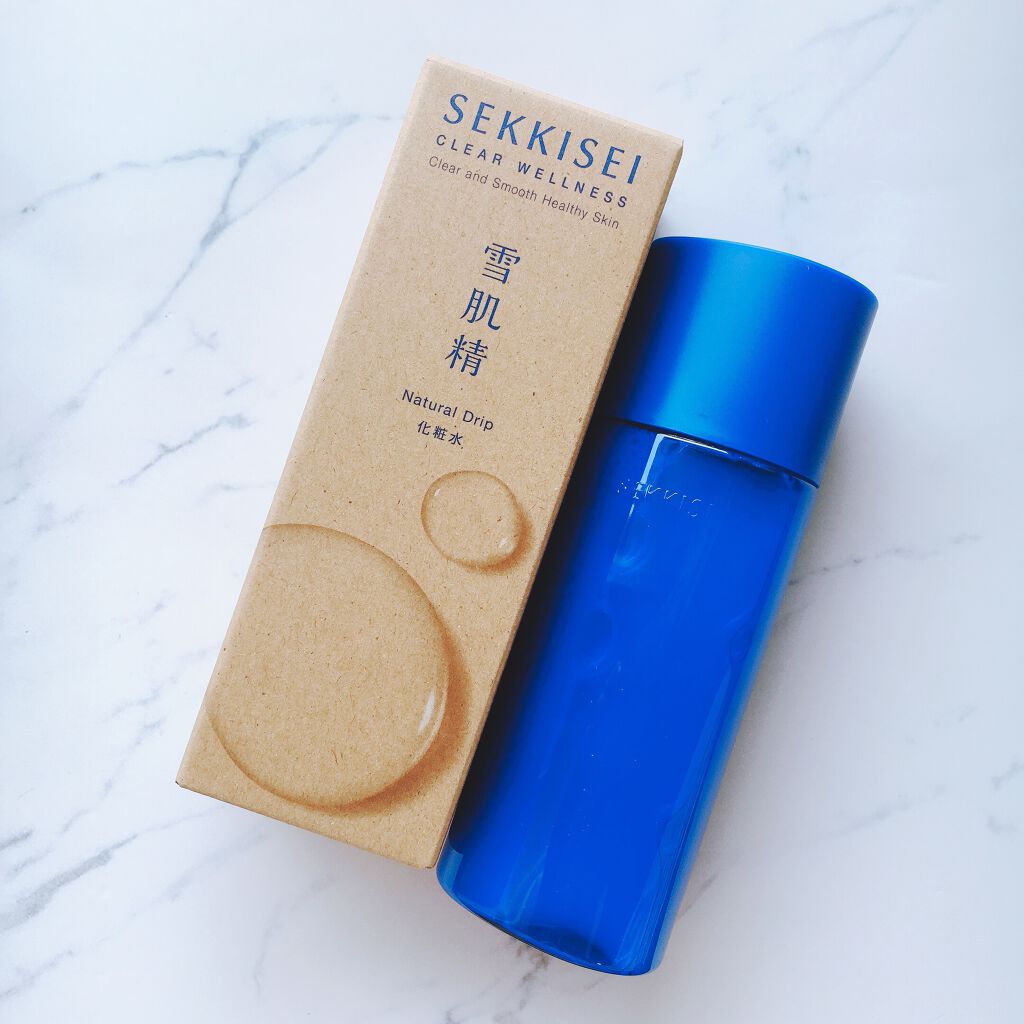 クリアウェルネス ナチュラル ドリップ/雪肌精/化粧水を使ったクチコミ（1枚目）
