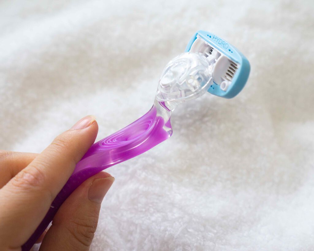 ハイドロシルク ホルダー （刃付き） お試し用/ハイドロシルク/シェーバーを使ったクチコミ（3枚目）