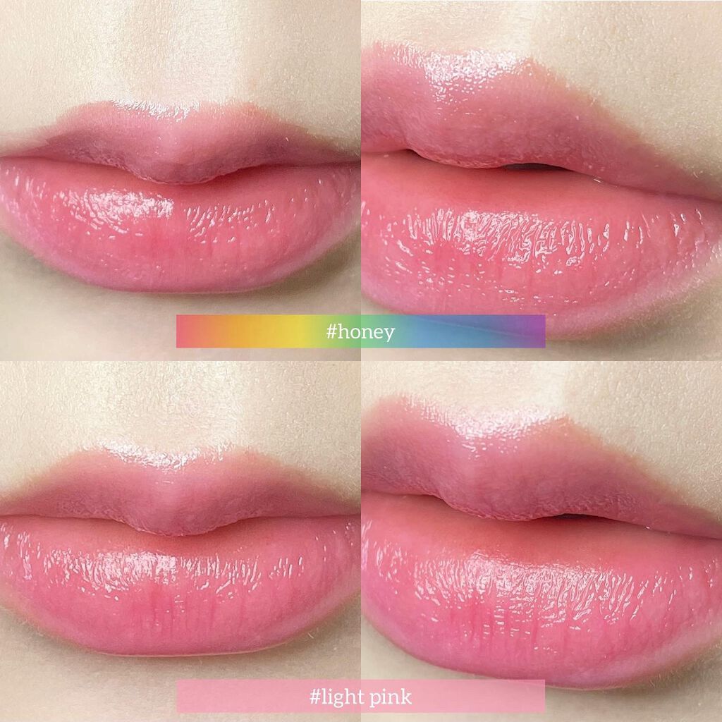 YNM  レインボーハニーリップバーム/YNM/リップバームを使ったクチコミ（2枚目）