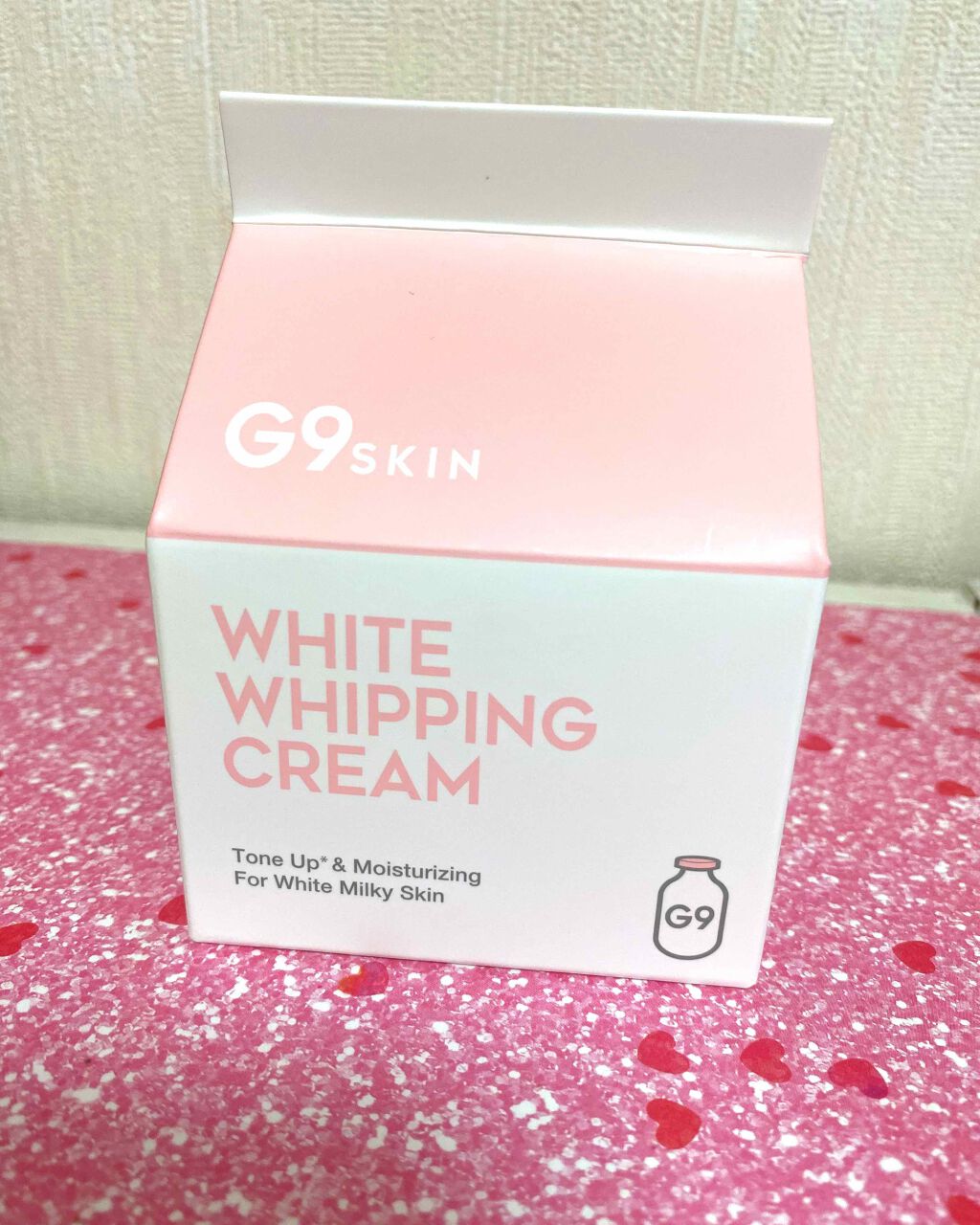 WHITE WHIPPING CREAM(ウユクリーム)/G9SKIN/化粧下地を使ったクチコミ（1枚目）