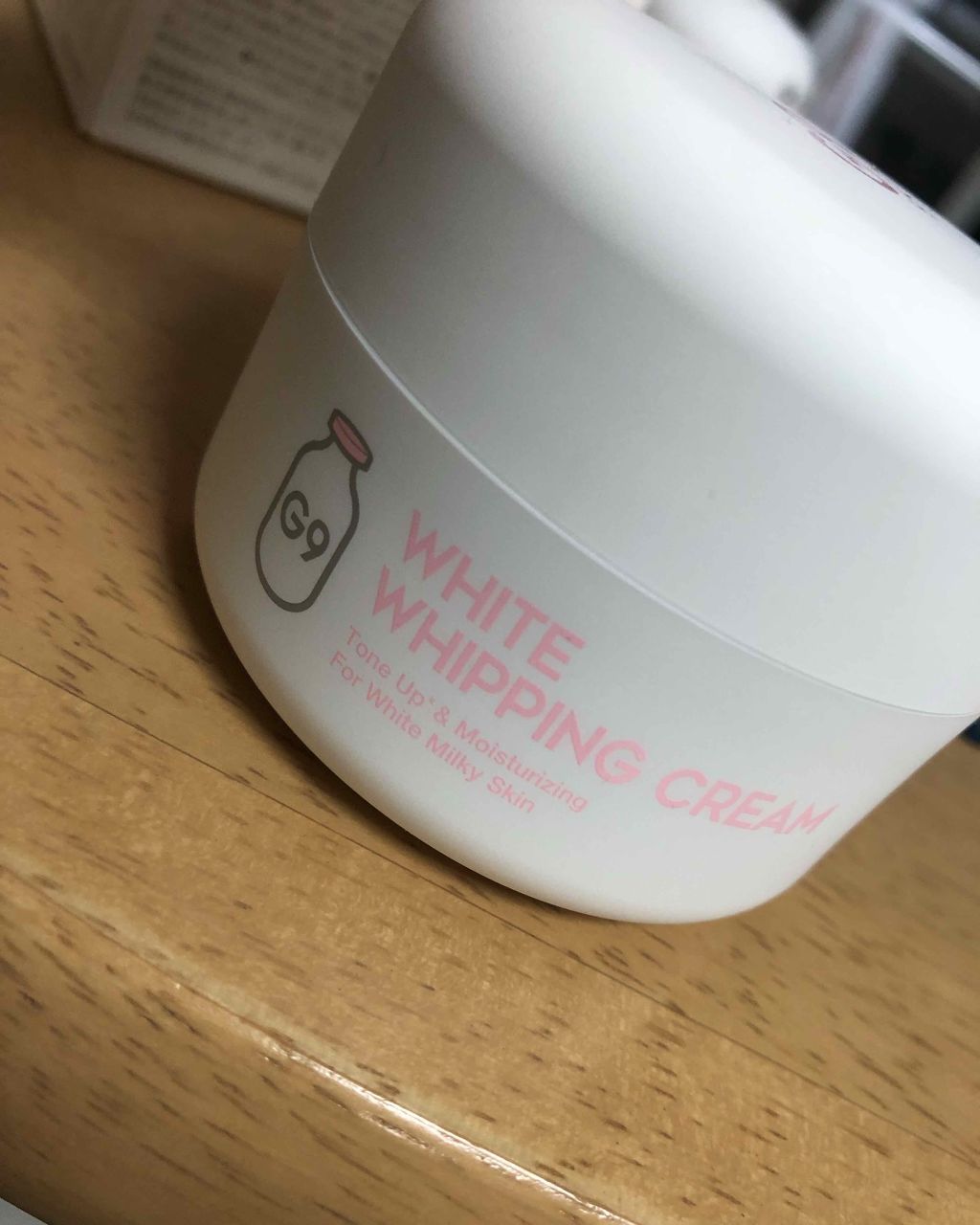 WHITE WHIPPING CREAM(ウユクリーム)/G9SKIN/化粧下地を使ったクチコミ（2枚目）