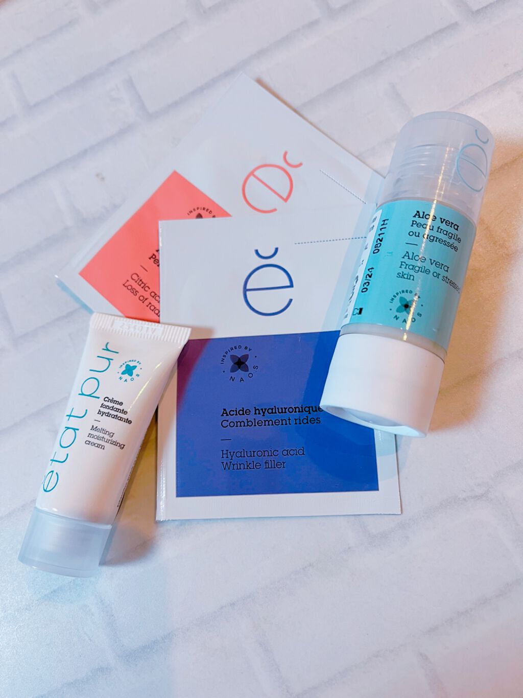 高濃度アロエベラ スターターキット/エタピュール/スキンケアキットを使ったクチコミ(2枚目)