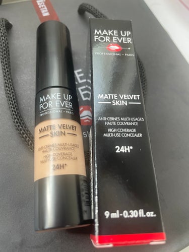 MAKE UP FOR EVER マットベルベットスキンコンシーラーのクチコミ「MAKE UP FOR EVERマットベルベットスキンコンシーラー2.3アイボリー

MUFE.....」（1枚目）