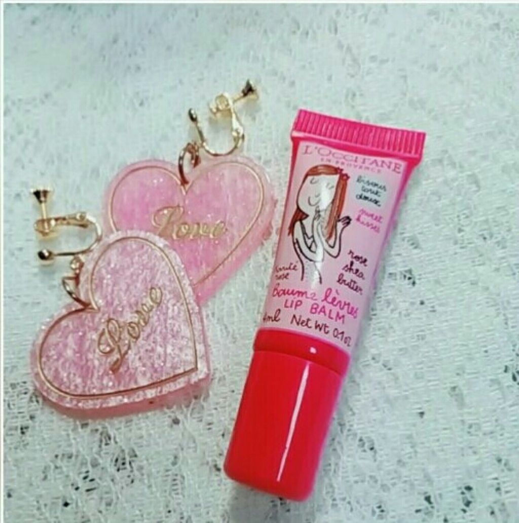 ローズ リップバーム/L'OCCITANE/リップケアを使ったクチコミ（1枚目）