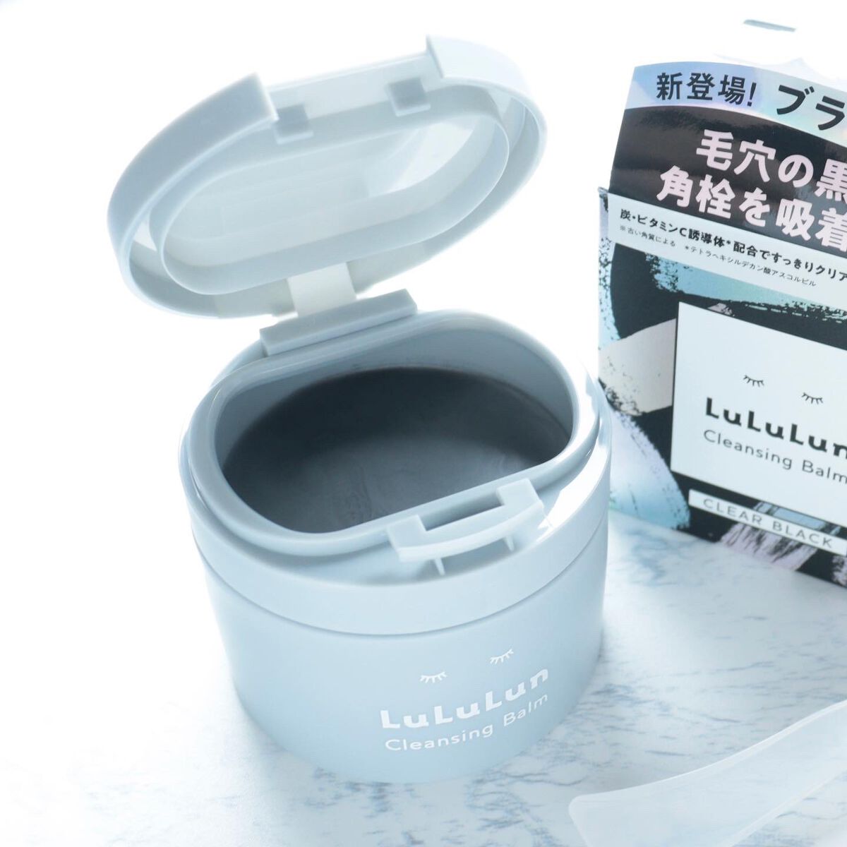 ルルルンクレンジング トーニングバーム CLEAR BLACK/ルルルン/クレンジングバームを使ったクチコミ(2枚目)