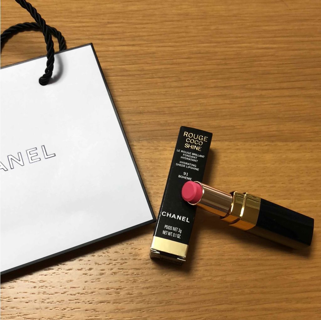 ルージュ ココ シャイン/CHANEL/口紅を使ったクチコミ（1枚目）