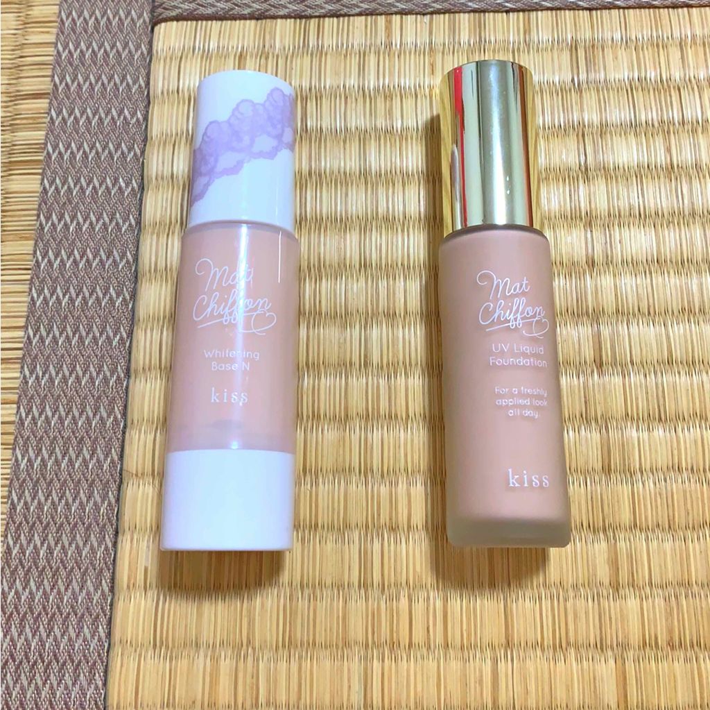 マットシフォン UVホワイトニングベースN/KiSS/化粧下地を使ったクチコミ（1枚目）