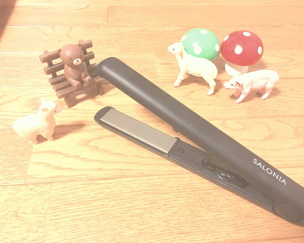 ストレートヘアアイロン/SALONIA/ストレートアイロンを使ったクチコミ(1枚目)