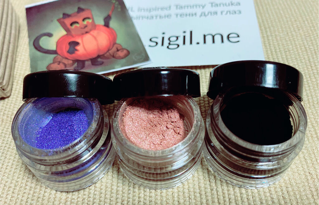 Sigil Inspired Magic Eyeshadows/SIGIL inspired/単色アイシャドウを使ったクチコミ（3枚目）