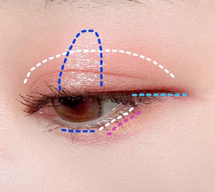 プチポケットアイシャドウパレット/SO GLAM/アイシャドウパレットを使ったクチコミ(2枚目)