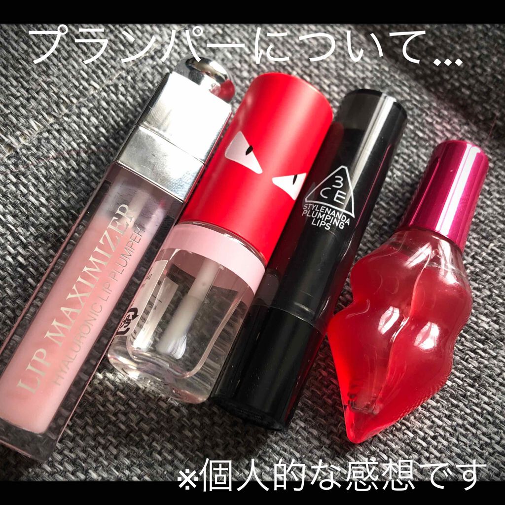 3CE PLUMPING LIPS/3CE/リップグロスを使ったクチコミ（1枚目）
