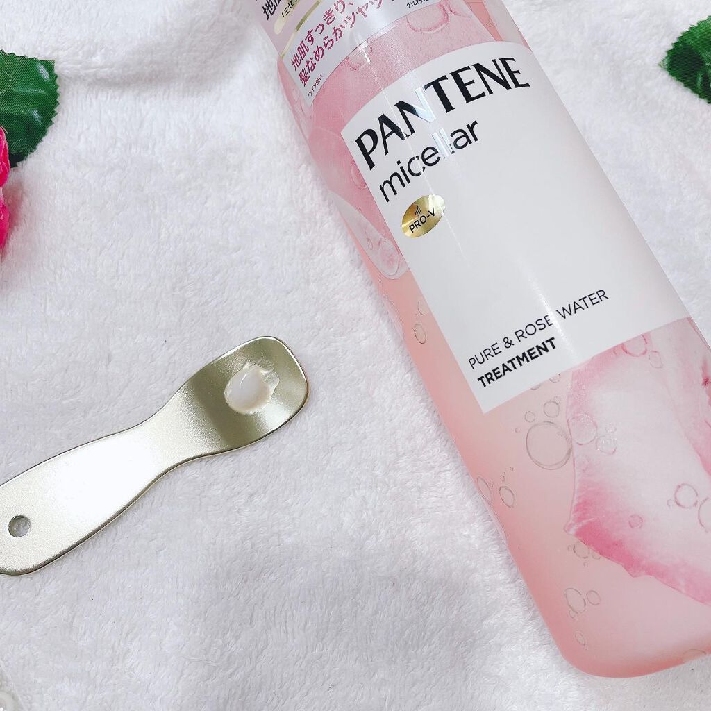 PRO-V ミセラー ピュア＆ローズウォーター ノンシリコンシャンプー/トリートメント/パンテーン/市販シャンプーを使ったクチコミ（3枚目）
