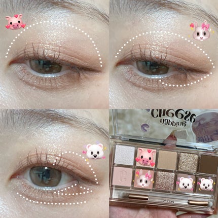 プロ アイ パレット/CLIO/アイシャドウパレットを使ったクチコミ(5枚目)