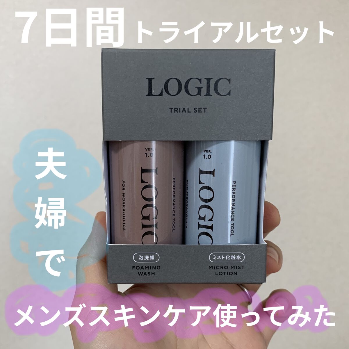パフォーマンスツール トライアルセット/LOGIC/トライアルキットを使ったクチコミ（1枚目）