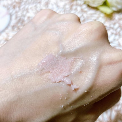 Q+Me スウィート ボム タラソ スクラブ/AGARISM/バスト・ヒップケアを使ったクチコミ(5枚目)