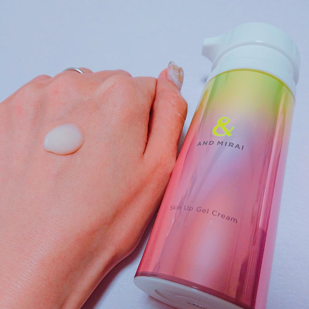 スキンアップジェルクリーム/AND MIRAI/化粧下地を使ったクチコミ(1枚目)