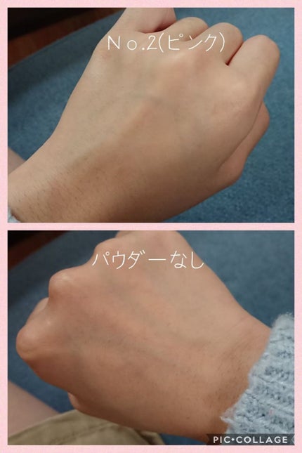 UR GLAM MARBLE FACE POWDER/U R GLAM/プレストパウダーを使ったクチコミ(4枚目)