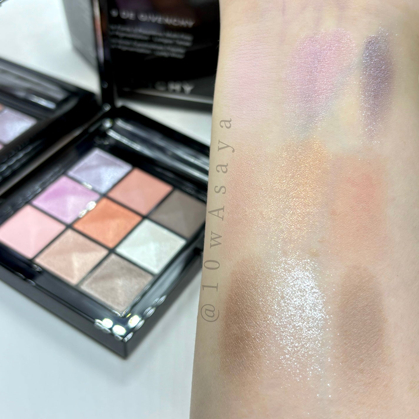 ル・ヌフ・ジバンシイ/GIVENCHY/アイシャドウパレットを使ったクチコミ(1枚目)