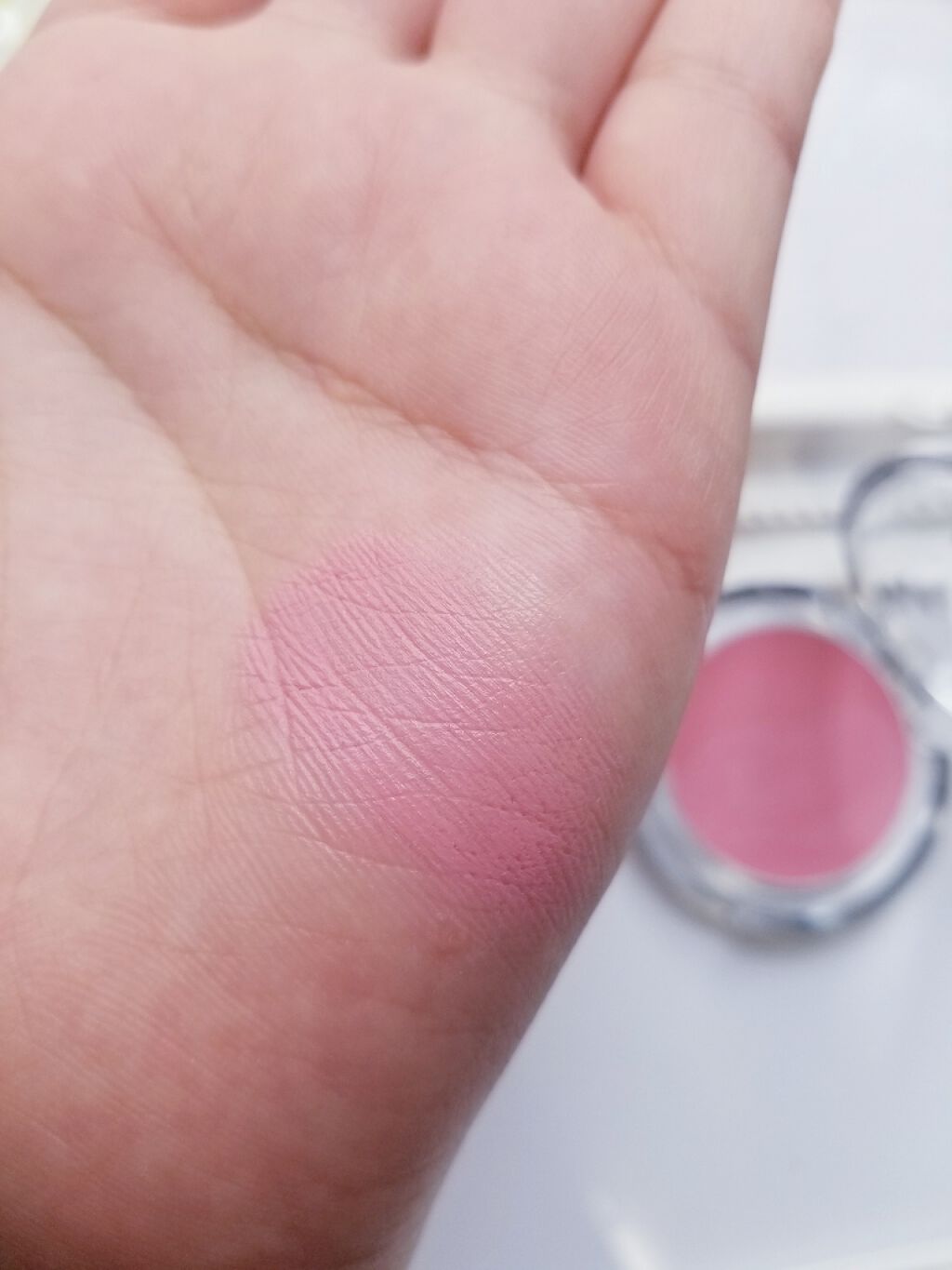 オーガニッククリームチーク/アクア・アクア/ジェル・クリームチークを使ったクチコミ(3枚目)