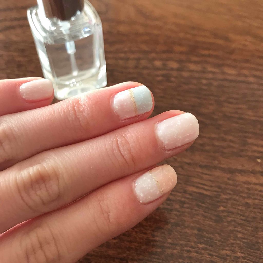 ネイルホリック パステルスノー/ネイルホリック/マニキュアを使ったクチコミ（2枚目）