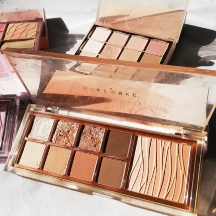 ソフトブラーリングアイパレット/wakemake/アイシャドウパレットを使ったクチコミ(2枚目)