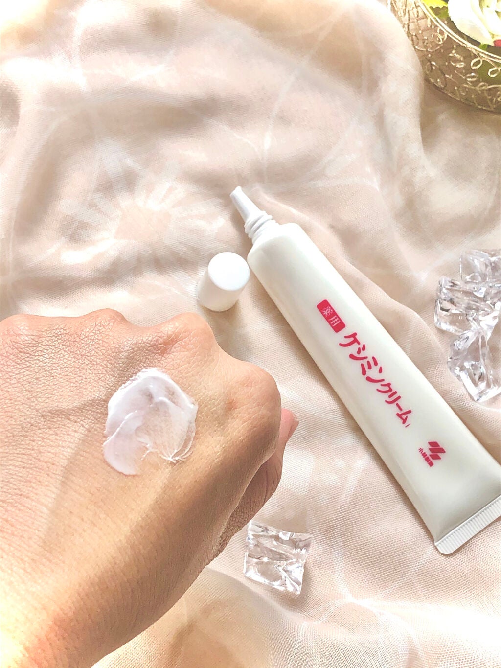 ケシミンクリーム f/ケシミン/フェイスクリームを使ったクチコミ(4枚目)