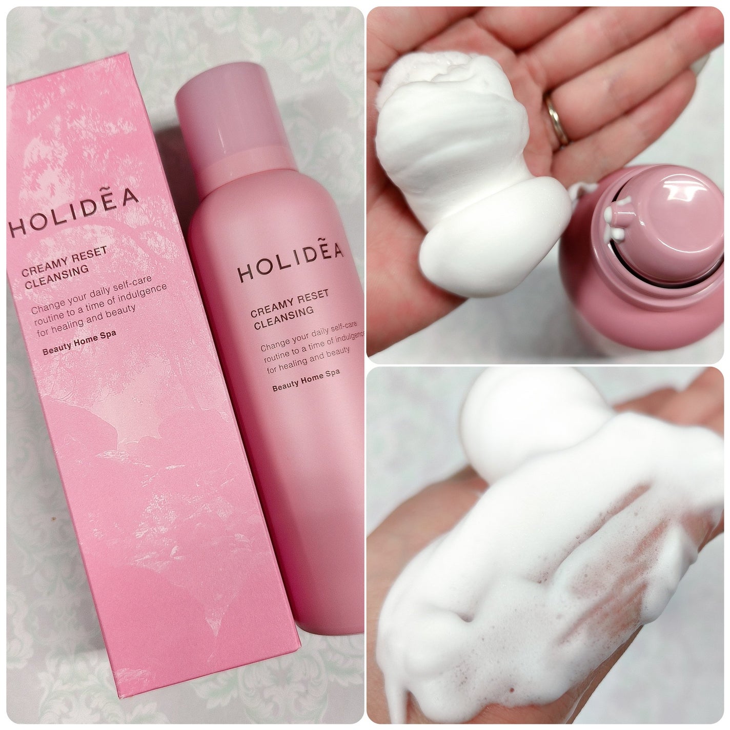 ホリーディア クリーミーリセットクレンジング/HOLIDEA/泡洗顔を使ったクチコミ(2枚目)