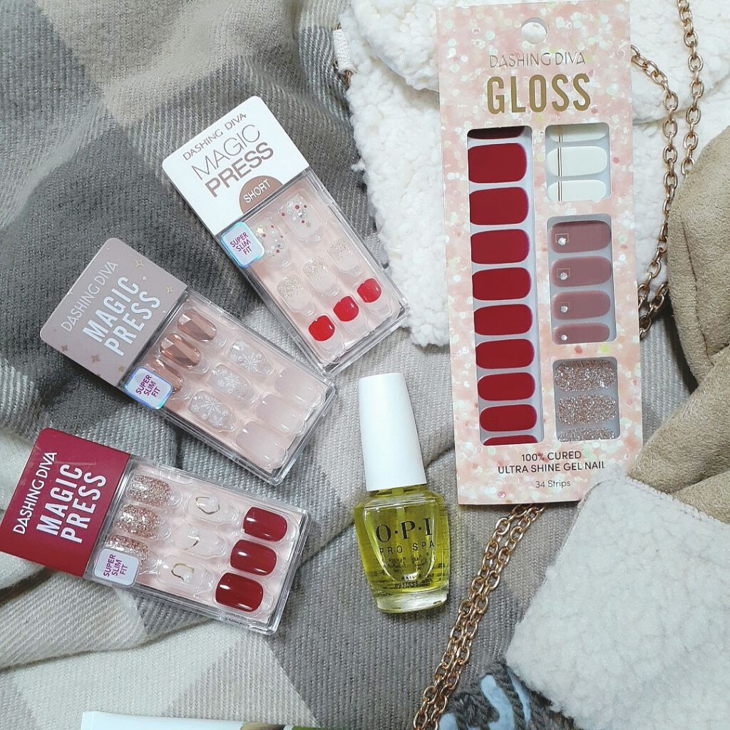 DASINGDIVA  MAGICPRESS  TIMELESS EDITION/DASHINGDIVA MAGICPRESS/ネイルチップ・パーツを使ったクチコミ（2枚目）