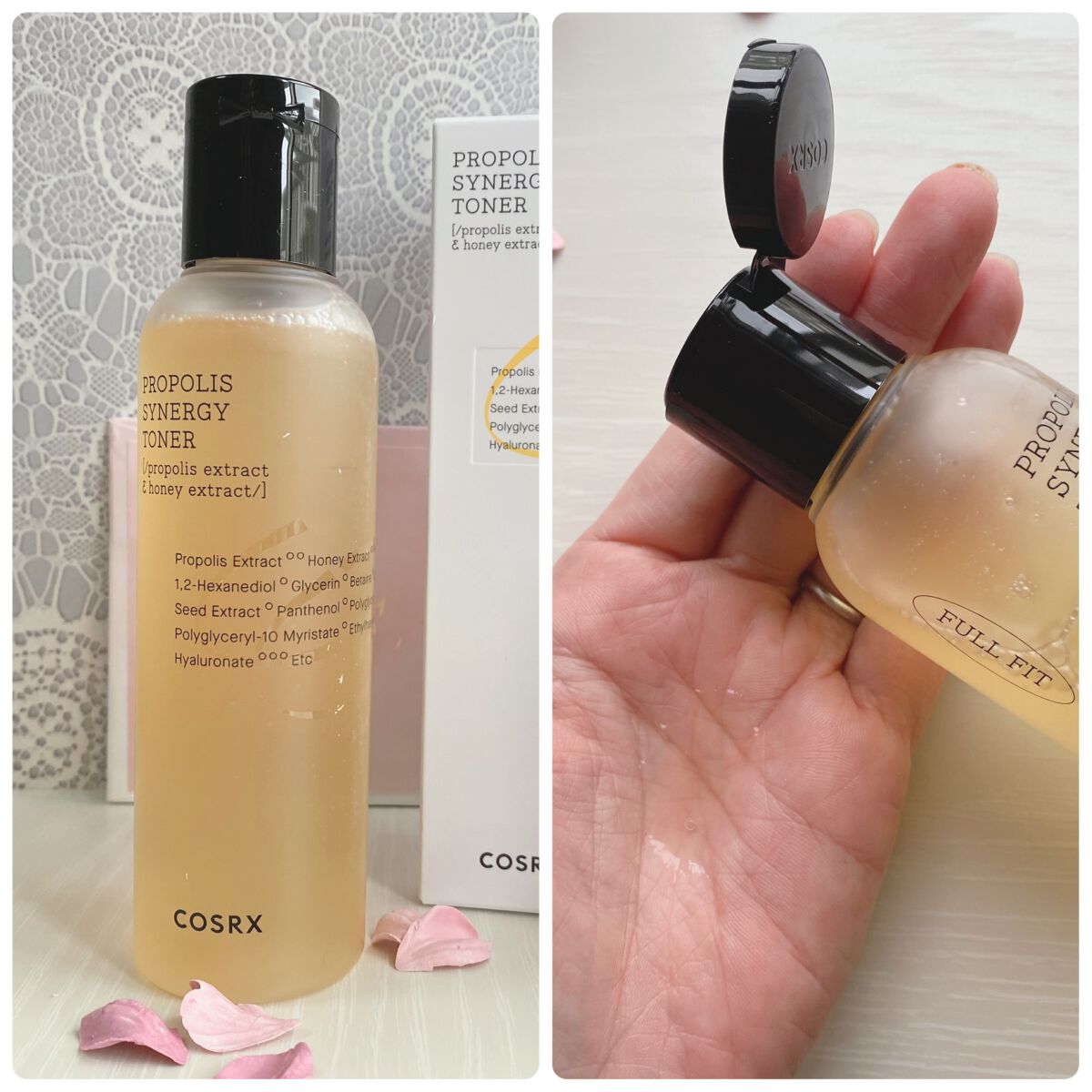 フルフィットプロポリスシナジートナー/COSRX/化粧水を使ったクチコミ（3枚目）