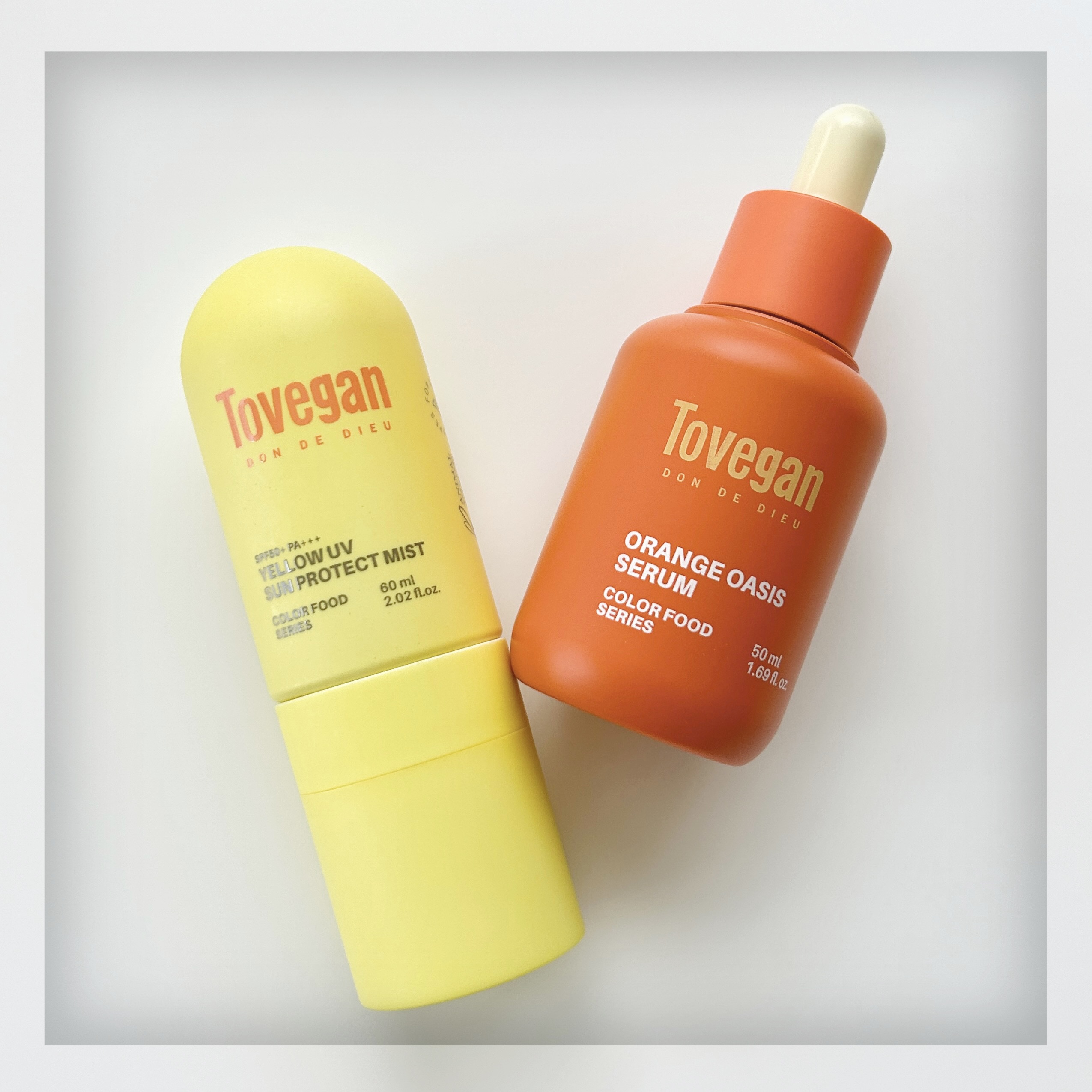 カラーフードシリーズ イエローUVサンプロテクトミスト SPF50+ PA+++/Tovegan/日焼け止めミスト・スプレーを使ったクチコミ（1枚目）