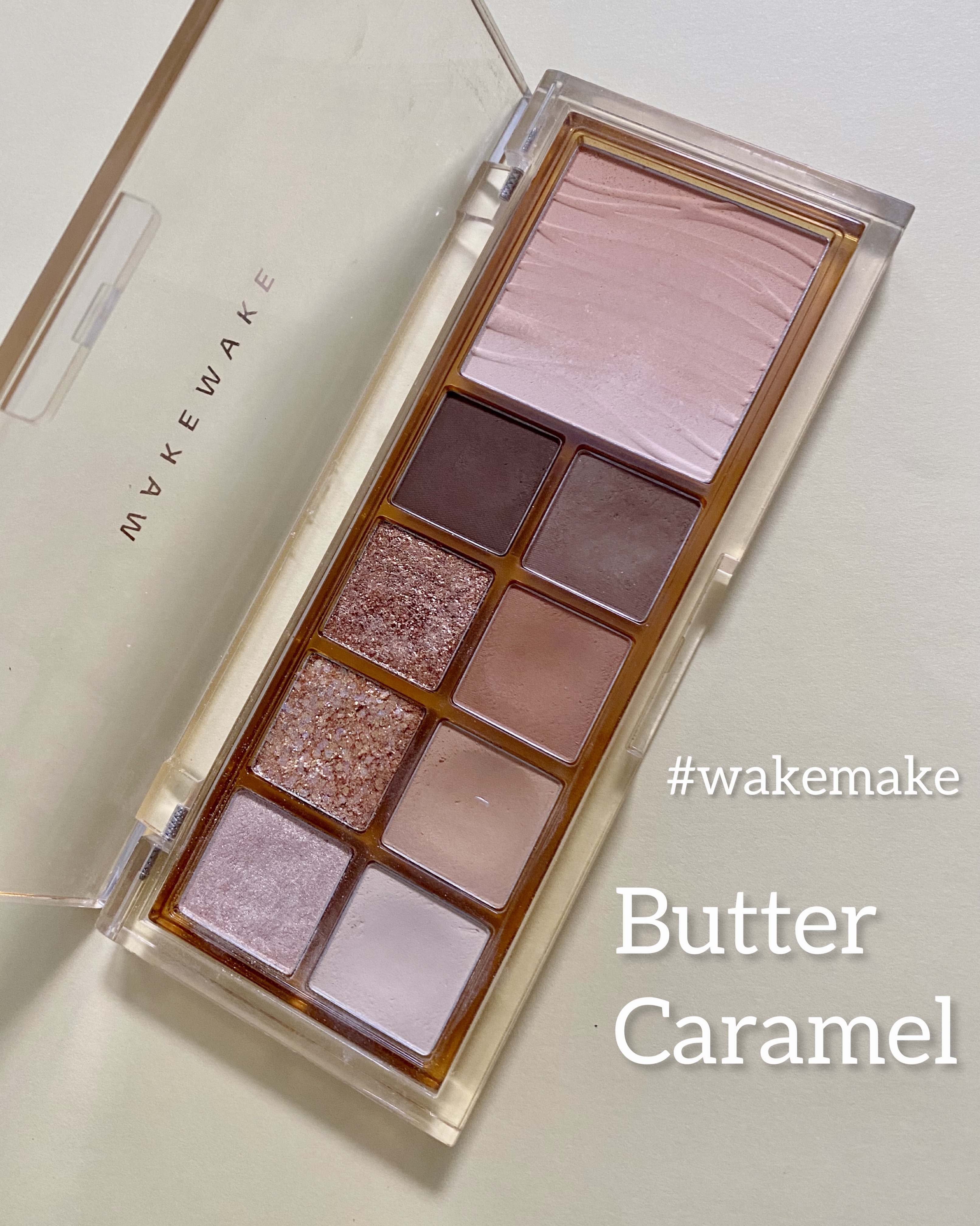 ミックスブラーリングアイパレット/wakemake/マルチパレットを使ったクチコミ（2枚目）