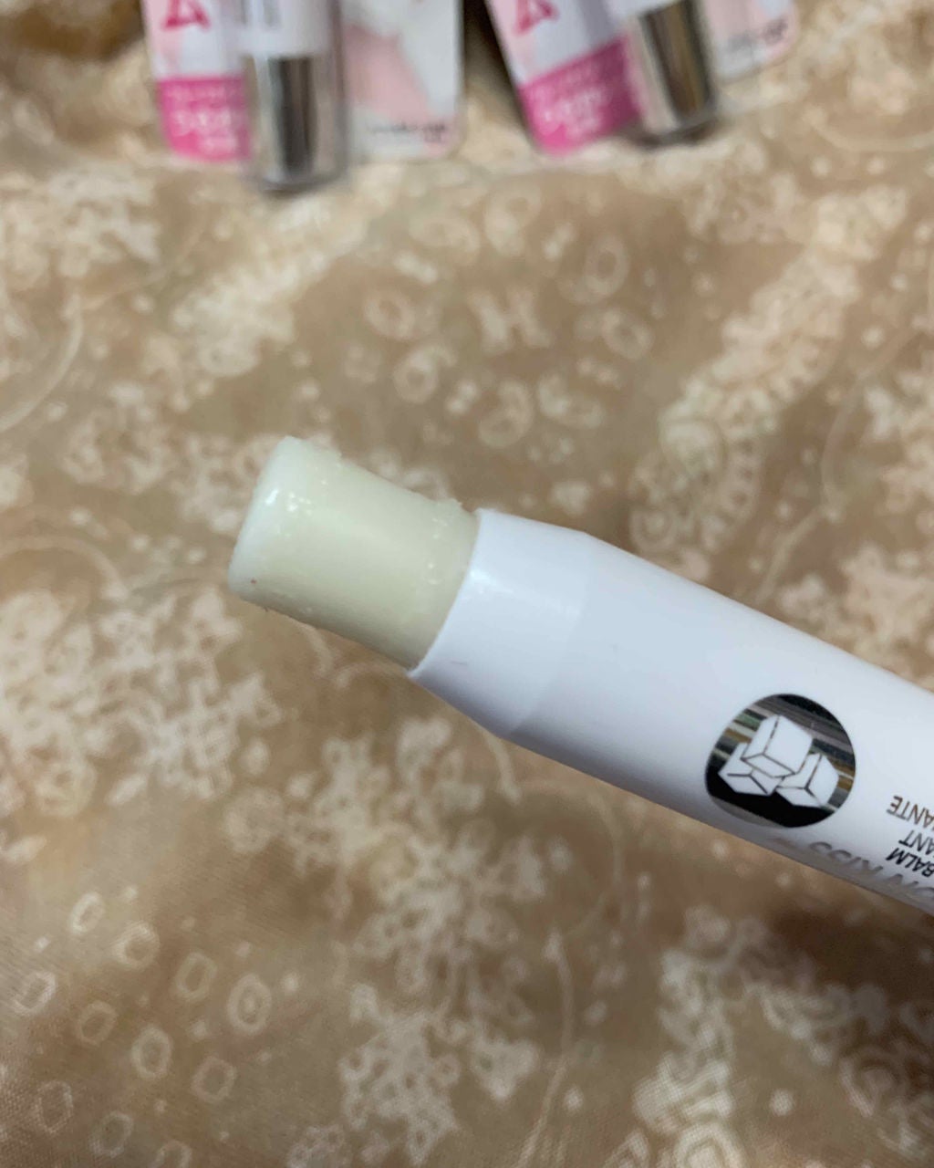 ミツバチ リップスクラブ/ラッシュ/リップスクラブを使ったクチコミ(4枚目)