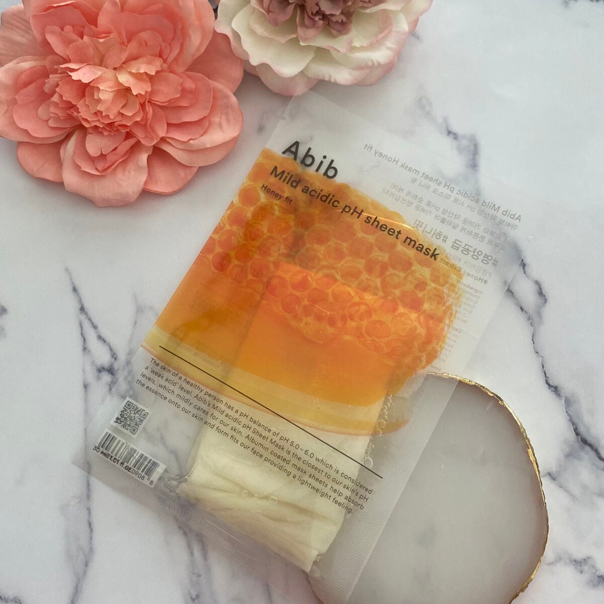 弱酸性pHシートマスク ハニーフィット/Abib /シートマスク・パックを使ったクチコミ(5枚目)