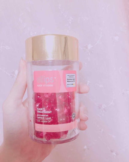 ヘアーオイル【ヘアエッセンス】/ellips/ヘアオイルを使ったクチコミ(1枚目)